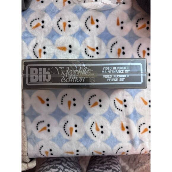 Bib Video Tape Head Cleaning Fluid Kit Videophile Edition England - Picture 4 of 7